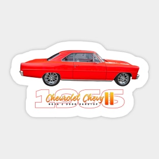 1966 Chevrolet Chevy II Nova 2 Door Hardtop Sticker